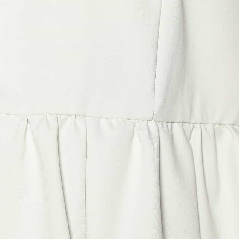 BARNEYS NEW YORK ウォッシャブル フレアジャケット LIGHT GREEN