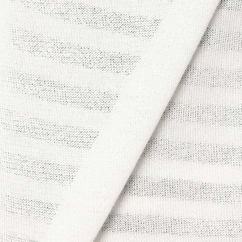 BARNEYS NEW YORK シアー素材 ロングニットカーディガン WHITE