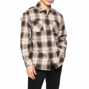 バーニーズ　ニューヨーク限定チェック柄シャツ