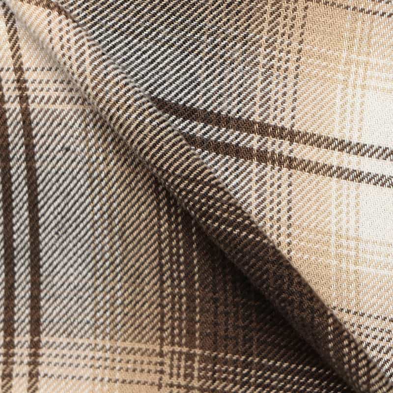 RAFU バーニーズ ニューヨーク限定チェック柄シャツ BROWN