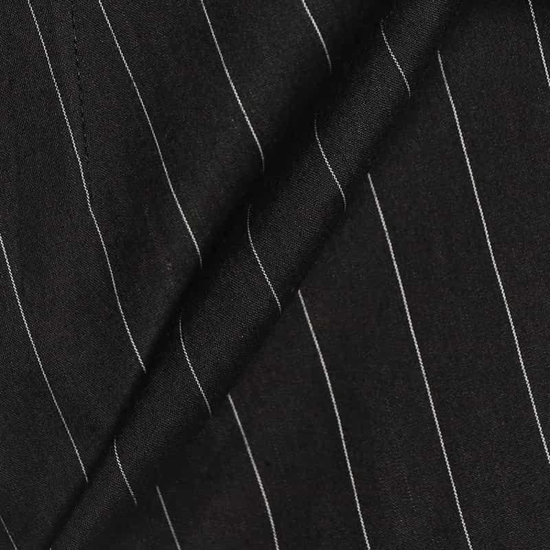 BARNEYS NEW YORK セットアップ ピンストライプ柄テーラードジャケット BLACK