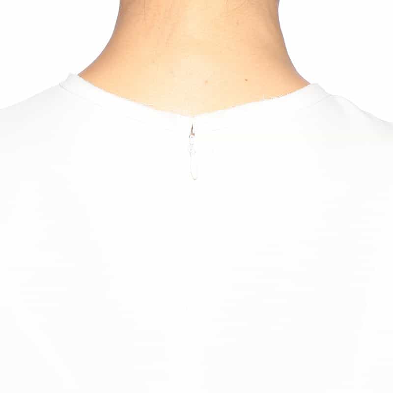 BARNEYS NEW YORK ウォッシャブル シフォンタンクトップ WHITE