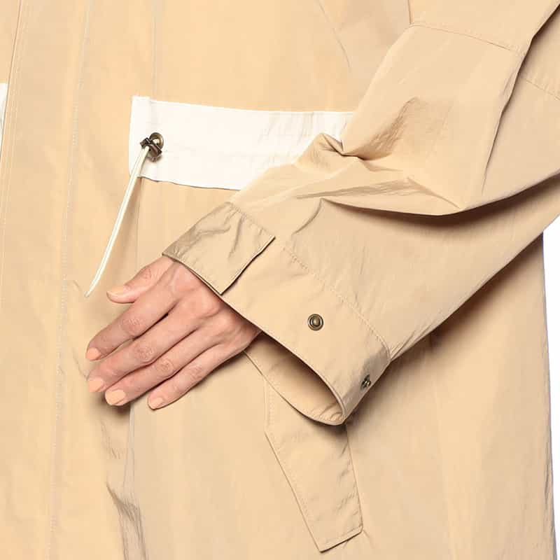 BARNEYS NEW YORK パラシュート ロングコート BEIGE