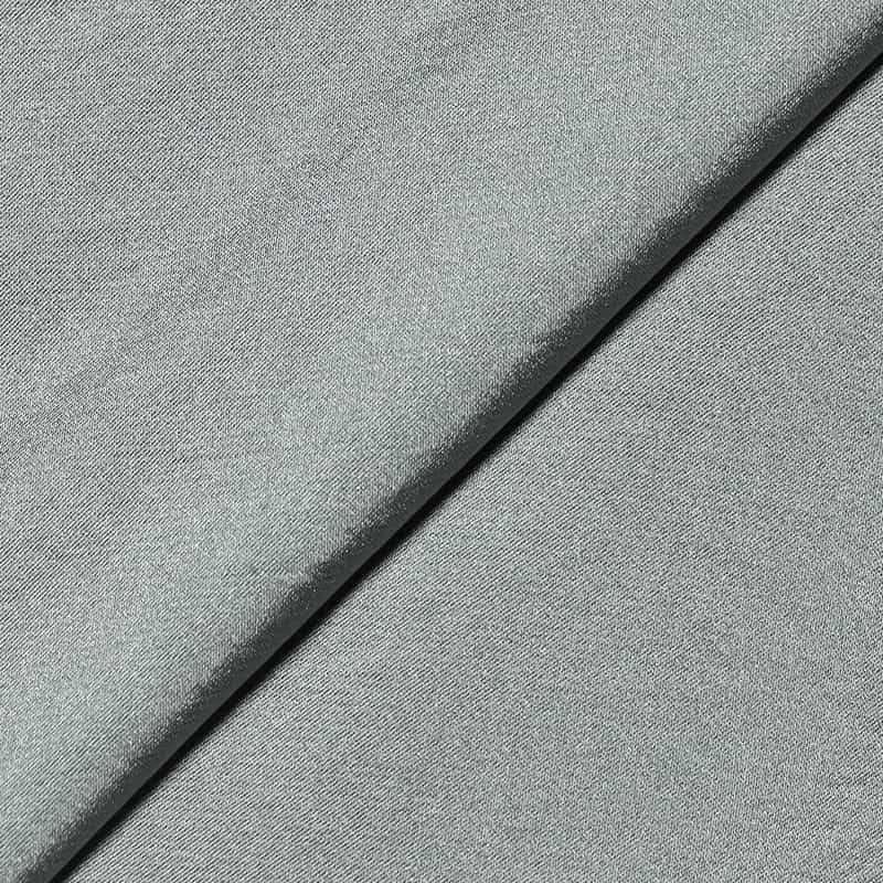 BARNEYS NEW YORK ハイウエスト サテンパンツ BLUE GREEN