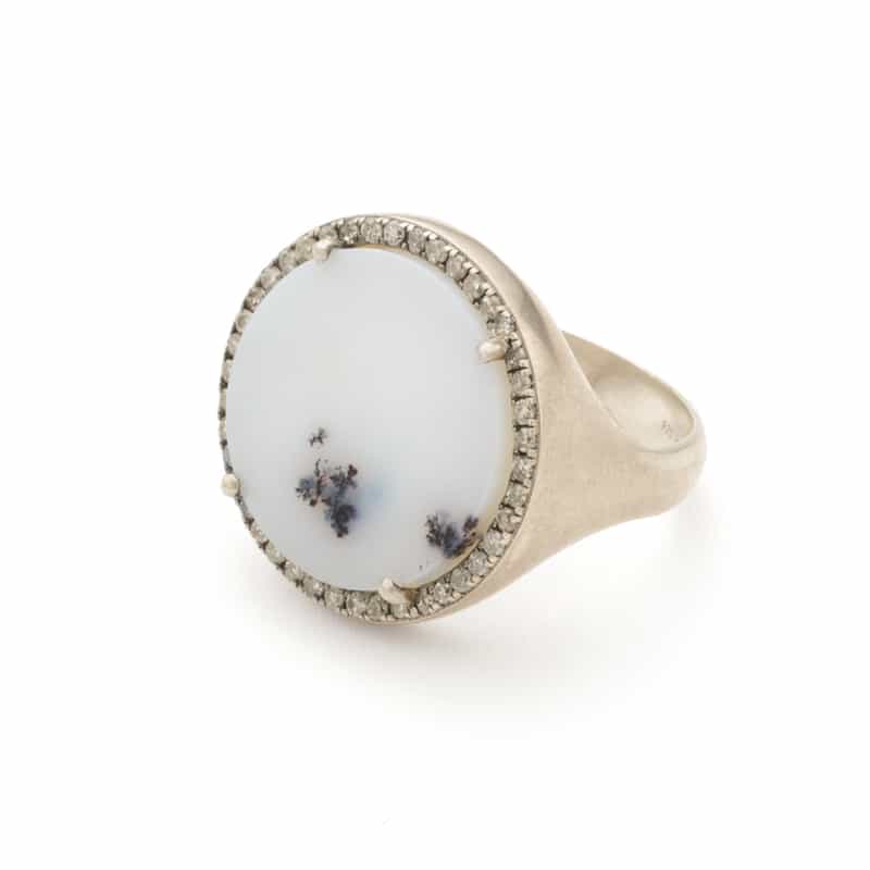 ADLIN HUE リング （デンドライトアゲート、ダイヤモンド） NONE