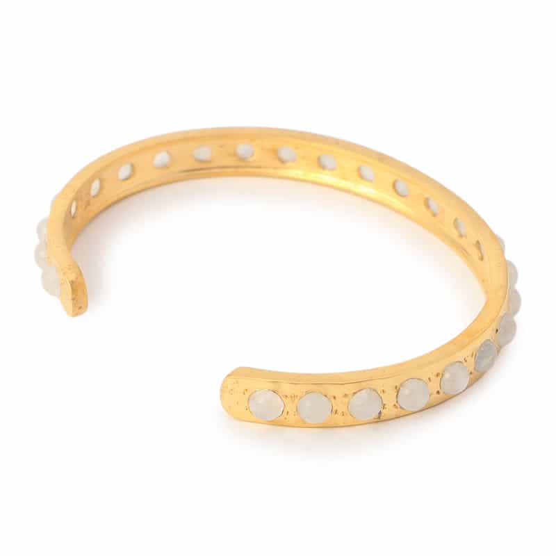 LA SOEUR LA SOEUR＜ラ スール＞バングル （ムーンストーン） NONE