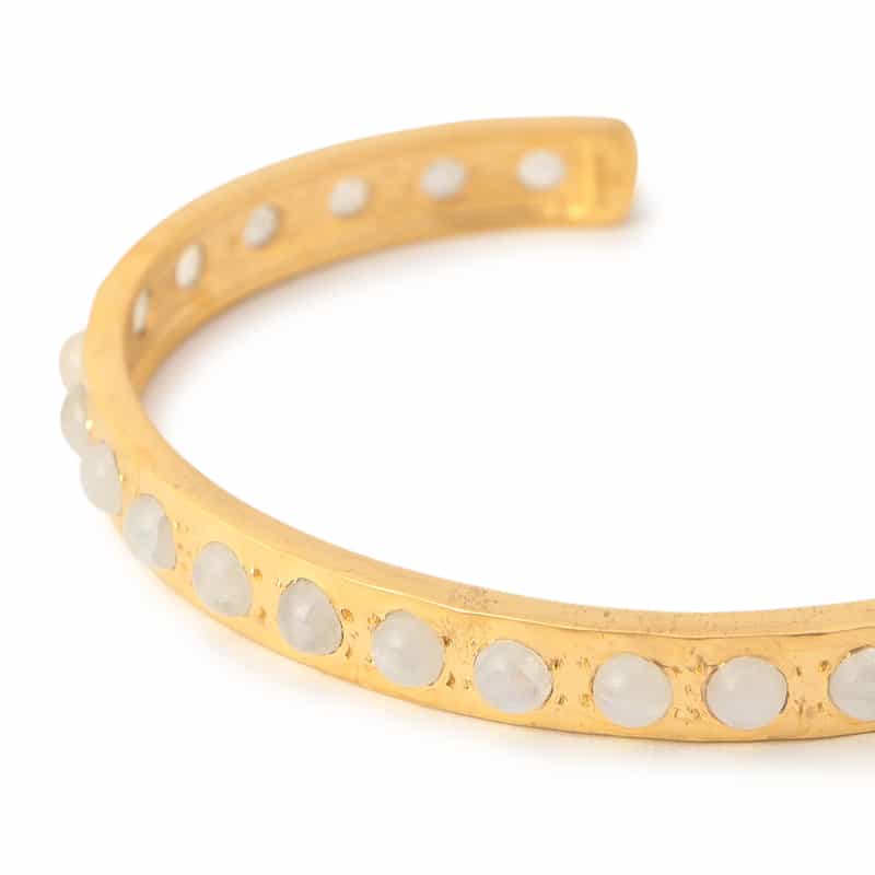 LA SOEUR LA SOEUR＜ラ スール＞バングル （ムーンストーン） NONE