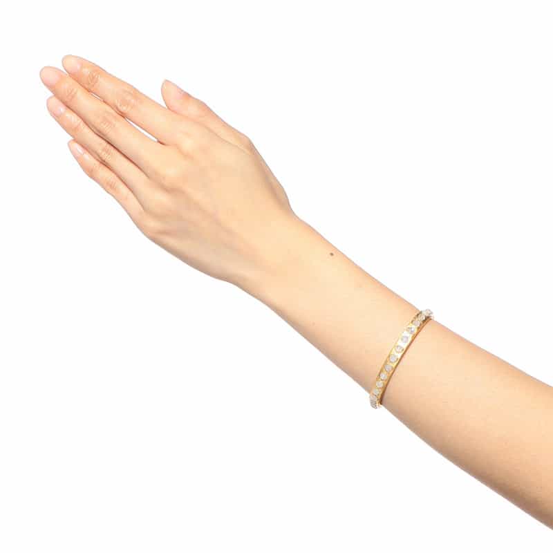 LA SOEUR LA SOEUR＜ラ スール＞バングル （ムーンストーン） NONE