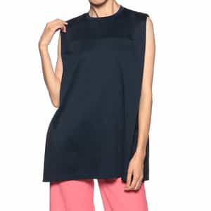 異素材コンビネーション カットソー