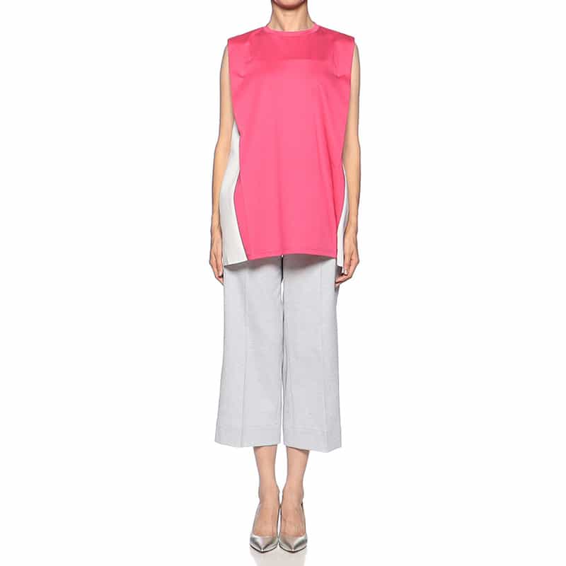 BARNEYS NEW YORK 異素材コンビネーション カットソー PINK