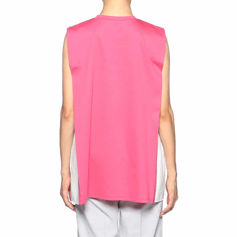 BARNEYS NEW YORK 異素材コンビネーション カットソー PINK