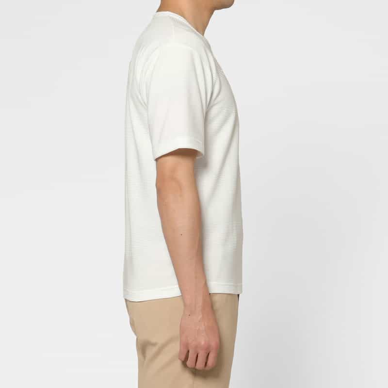 BARNEYS NEW YORK ボーダー柄Tシャツ WHITE