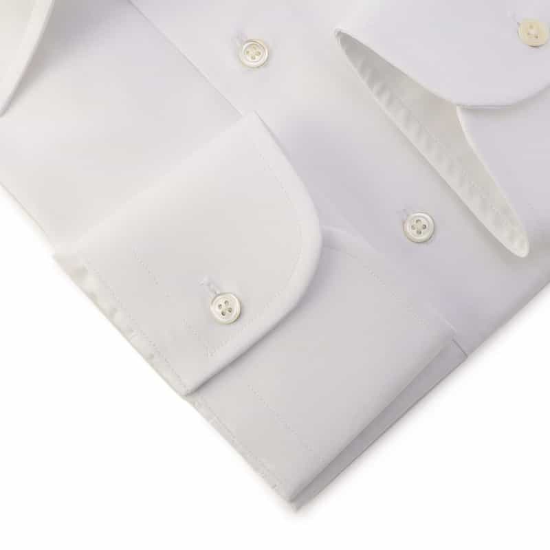 BARNEYS NEW YORK ドレスシャツ（THOMAS MASON社製コットン使用） WHITE