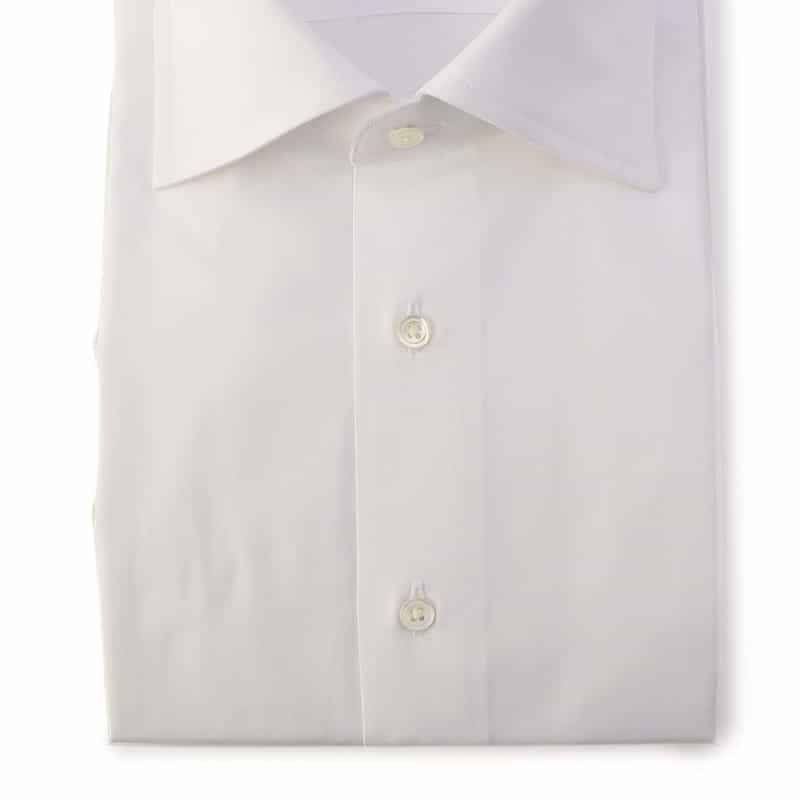 BARNEYS NEW YORK ドレスシャツ（THOMAS MASON社製コットン使用） WHITE