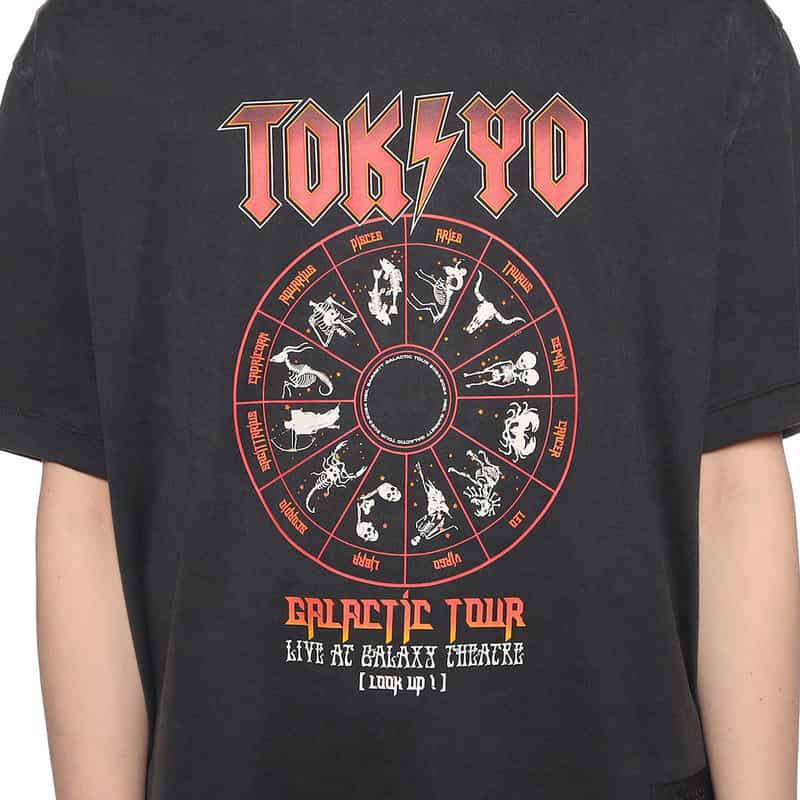 NEIL BARRETT バーニーズ ニューヨーク限定プリントTシャツ BLACK