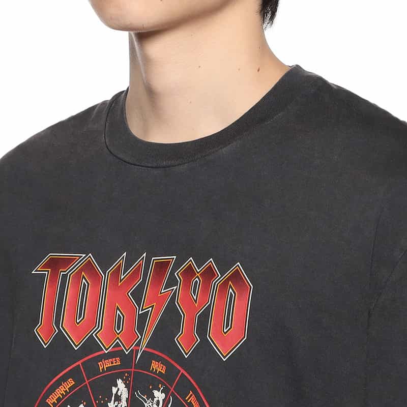 NEIL BARRETT バーニーズ ニューヨーク限定プリントTシャツ BLACK