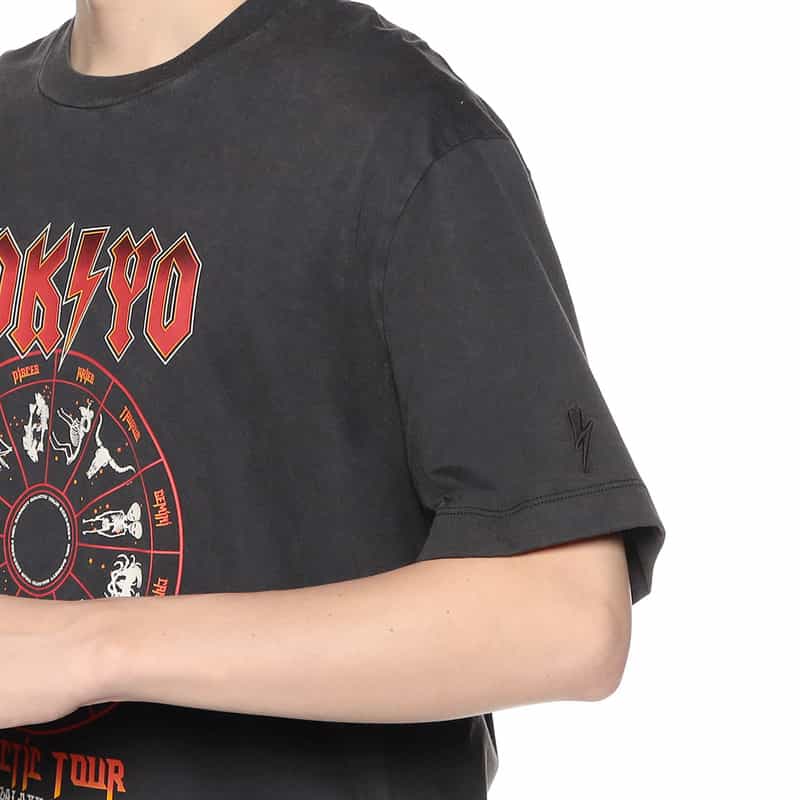 NEIL BARRETT バーニーズ ニューヨーク限定プリントTシャツ BLACK