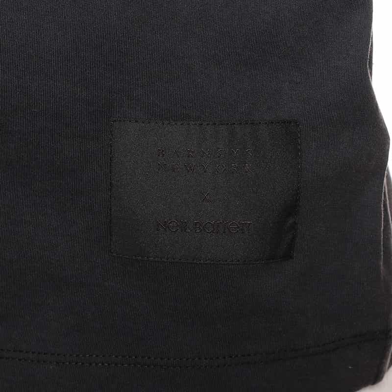 NEIL BARRETT バーニーズ ニューヨーク限定プリントTシャツ BLACK