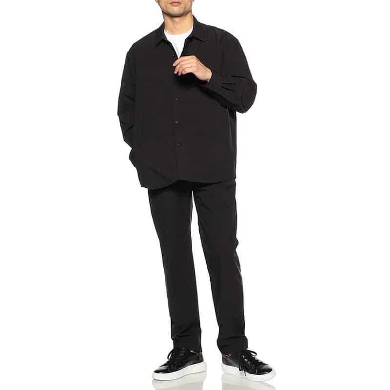 BARNEYS NEW YORK ロングスリーブシャツ BLACK