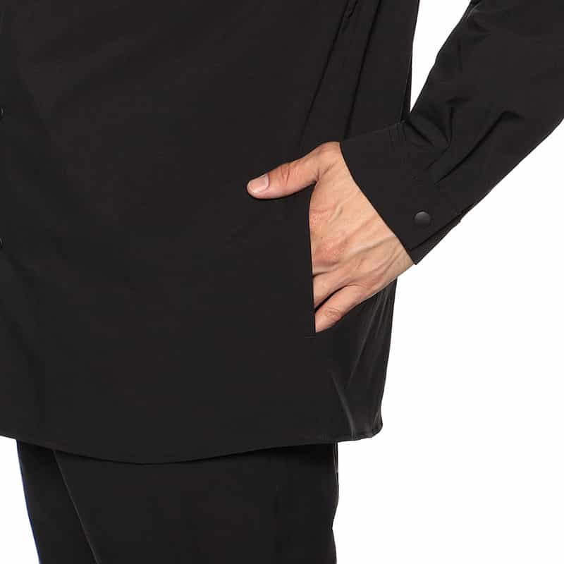 BARNEYS NEW YORK ロングスリーブシャツ BLACK