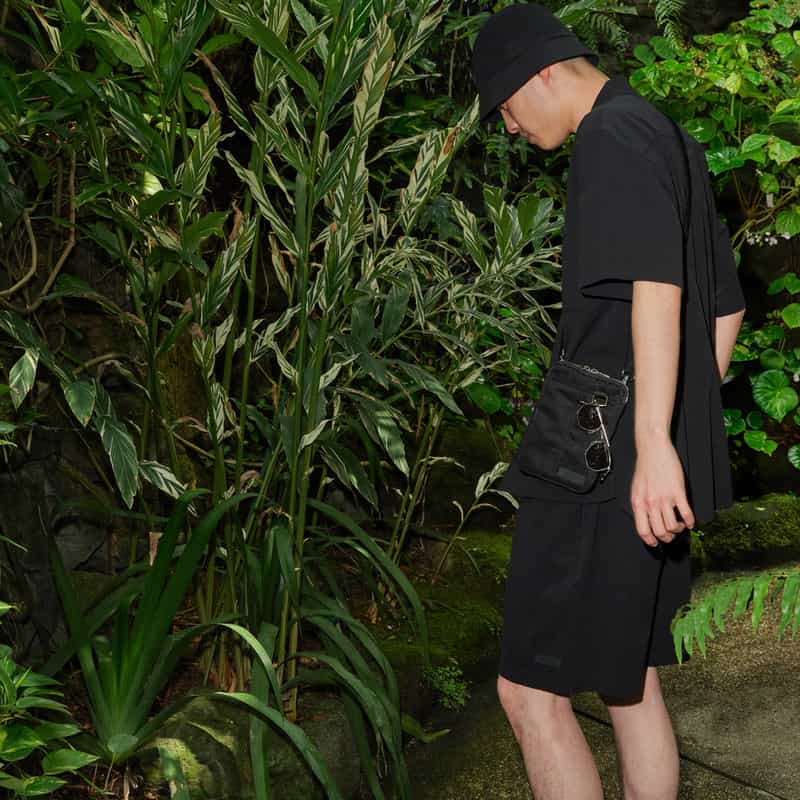 BARNEYS NEW YORK ショートスリーブシャツ BLACK