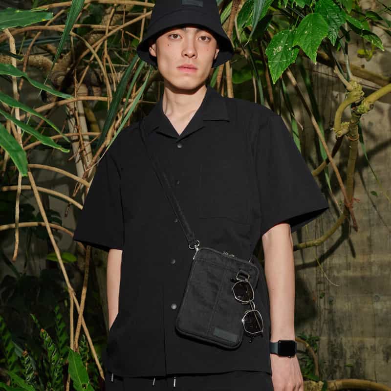 BARNEYS NEW YORK ショートスリーブシャツ BLACK