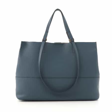 2WAYハンドル レザートートバッグ