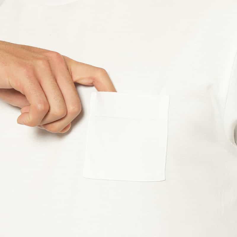 BARNEYS NEW YORK ポケット付きTシャツ WHITE