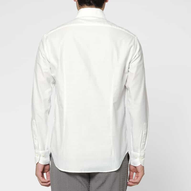 BARNEYS NEW YORK ワンピースカラーシャツ WHITE