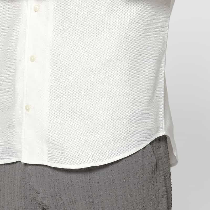 BARNEYS NEW YORK ワンピースカラーシャツ WHITE