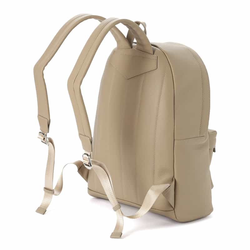 BARNEYS NEW YORK レザー バックパック BEIGE