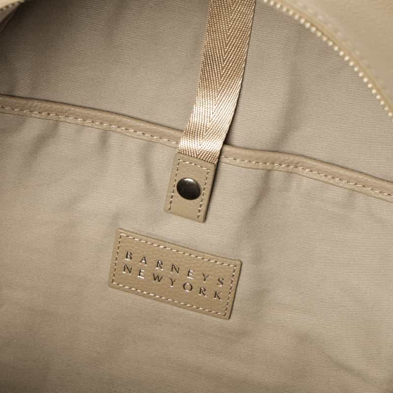 BARNEYS NEW YORK レザー バックパック BEIGE