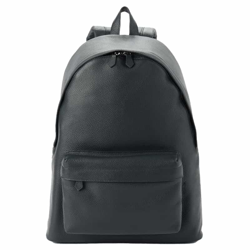 BARNEYS NEW YORK レザー バックパック NAVY