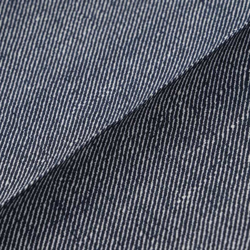 BARNEYS NEW YORK ウォッシャブル COOLDOTS素材パンツ NAVY