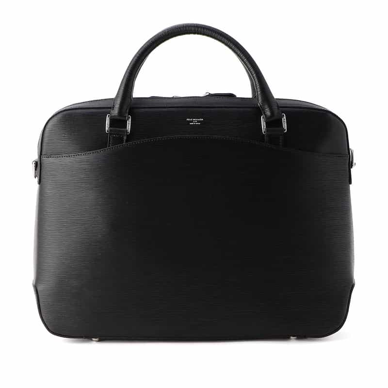 PELLE MORBIDA PELLE MORBIDA＜ペッレ モルビダ＞レザーブリーフケース "CA201" BLACK