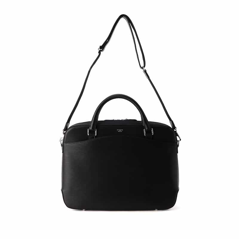 PELLE MORBIDA PELLE MORBIDA＜ペッレ モルビダ＞レザーブリーフケース "CA201" BLACK