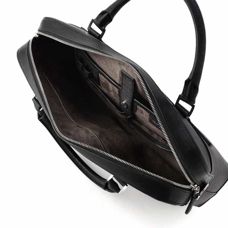 PELLE MORBIDA PELLE MORBIDA＜ペッレ モルビダ＞レザーブリーフケース "CA201" BLACK