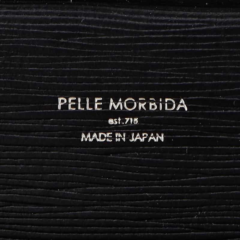 PELLE MORBIDA PELLE MORBIDA＜ペッレ モルビダ＞レザーブリーフケース "CA201" BLACK
