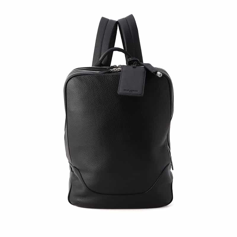 PELLE MORBIDA レザーバックパック "MB065" BLACK