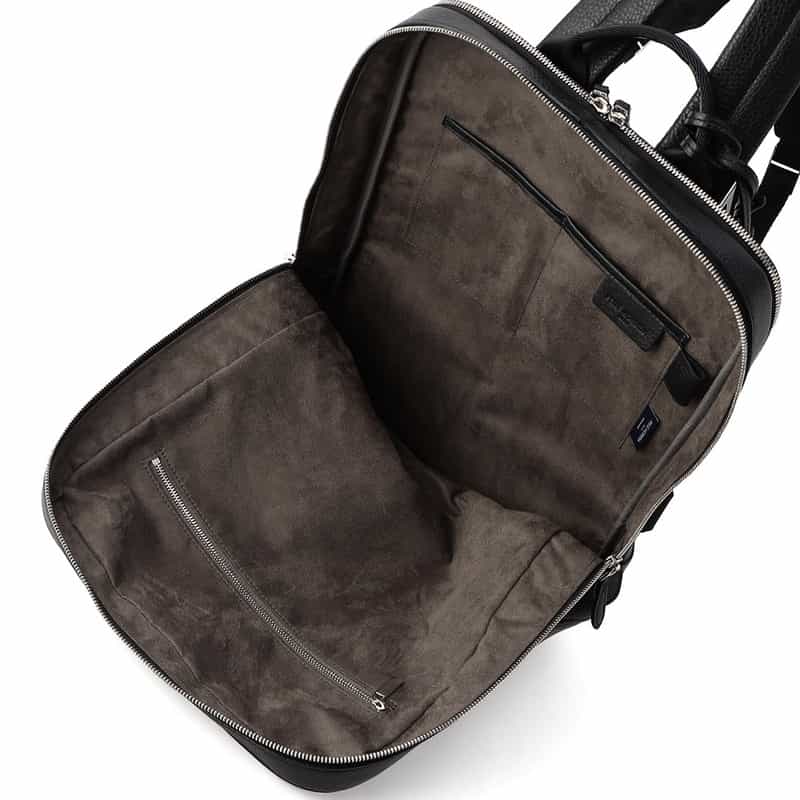 PELLE MORBIDA レザーバックパック "MB065" BLACK