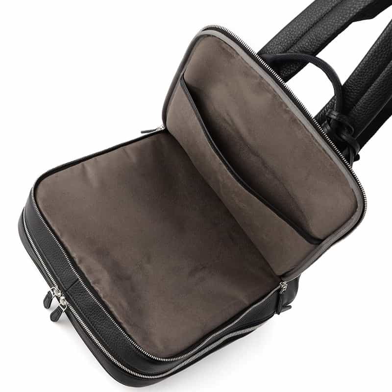 PELLE MORBIDA レザーバックパック "MB065" BLACK