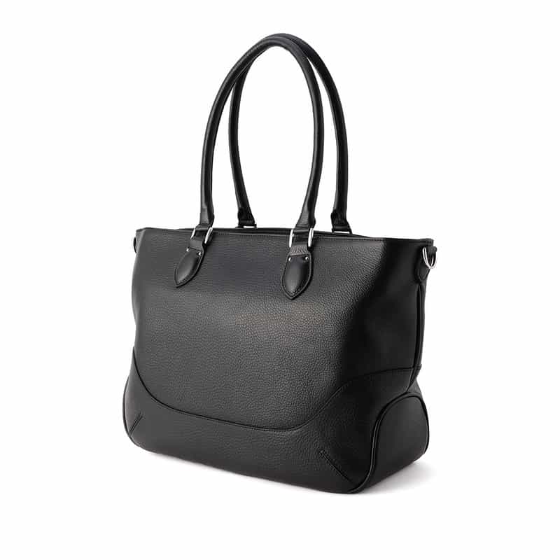 PELLE MORBIDA PELLE MORBIDA＜ペッレ モルビダ＞レザートートバッグ "MB048A" BLACK