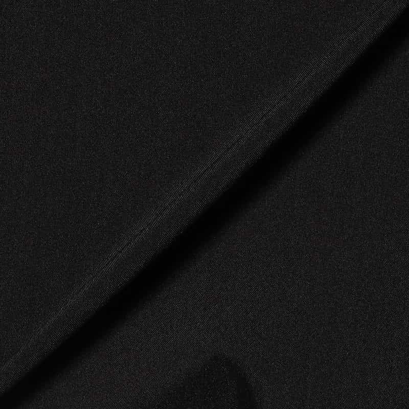 BARNEYS NEW YORK ウォッシャブル ショート丈レギュラーシャツ BLACK