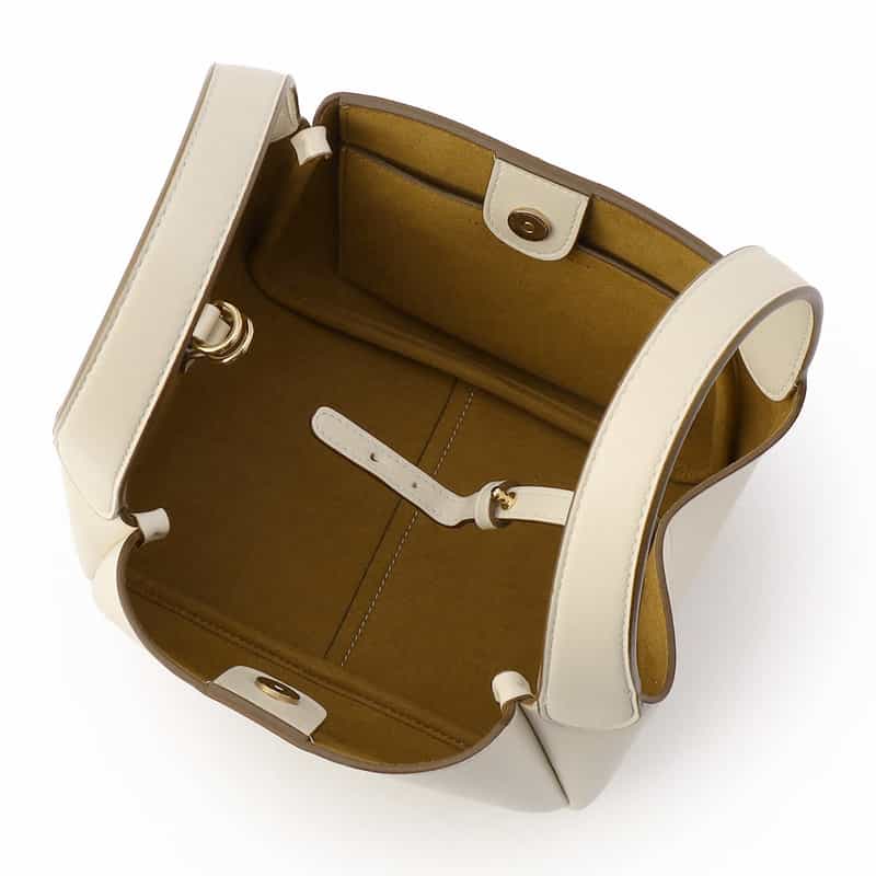 STELLA McCARTNEY STELLA McCARTNEY＜ステラ マッカートニー＞ダブルトップハンドルバッグ IVORY