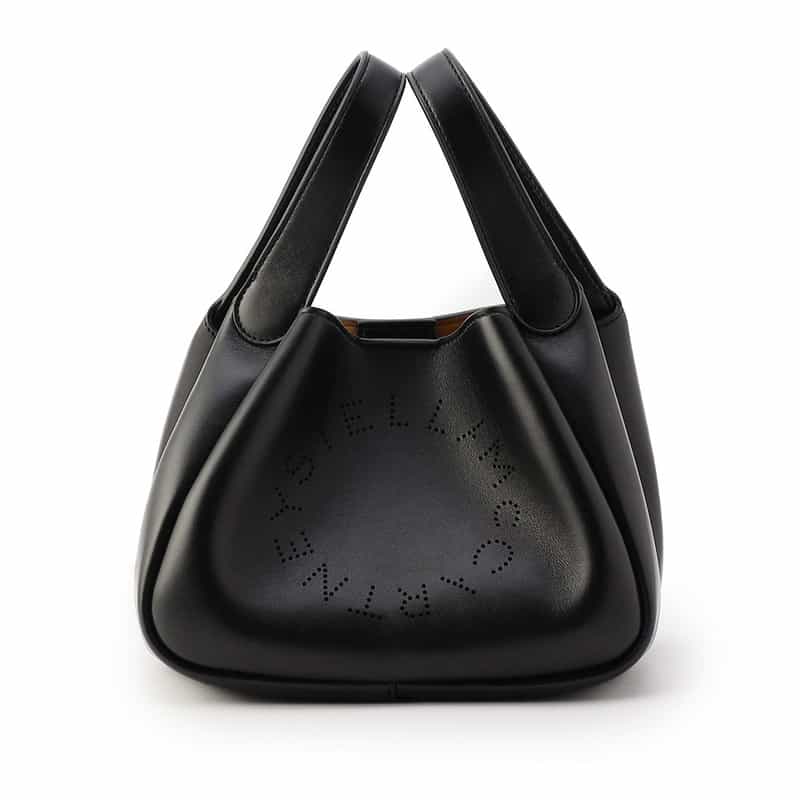 STELLA McCARTNEY STELLA McCARTNEY＜ステラ マッカートニー＞ダブルトップハンドルバッグ BLACK