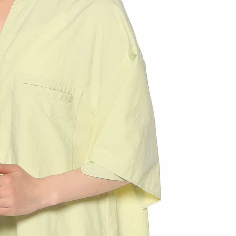 BARNEYS NEW YORK ノーカラー サマードレス LIGHT GREEN