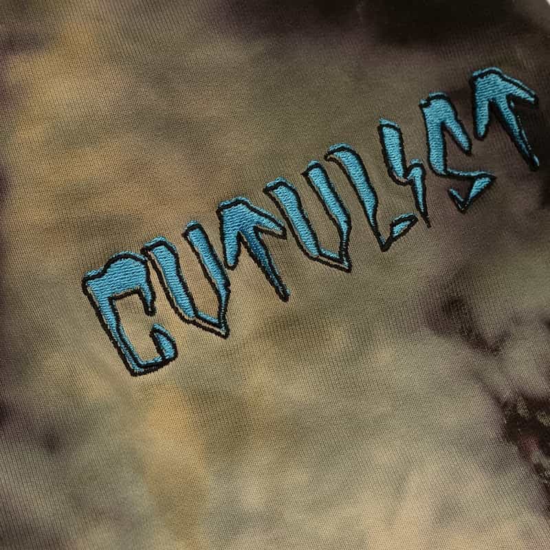 CVTVLIST 限定ブリーチ加工パンツ BLACK