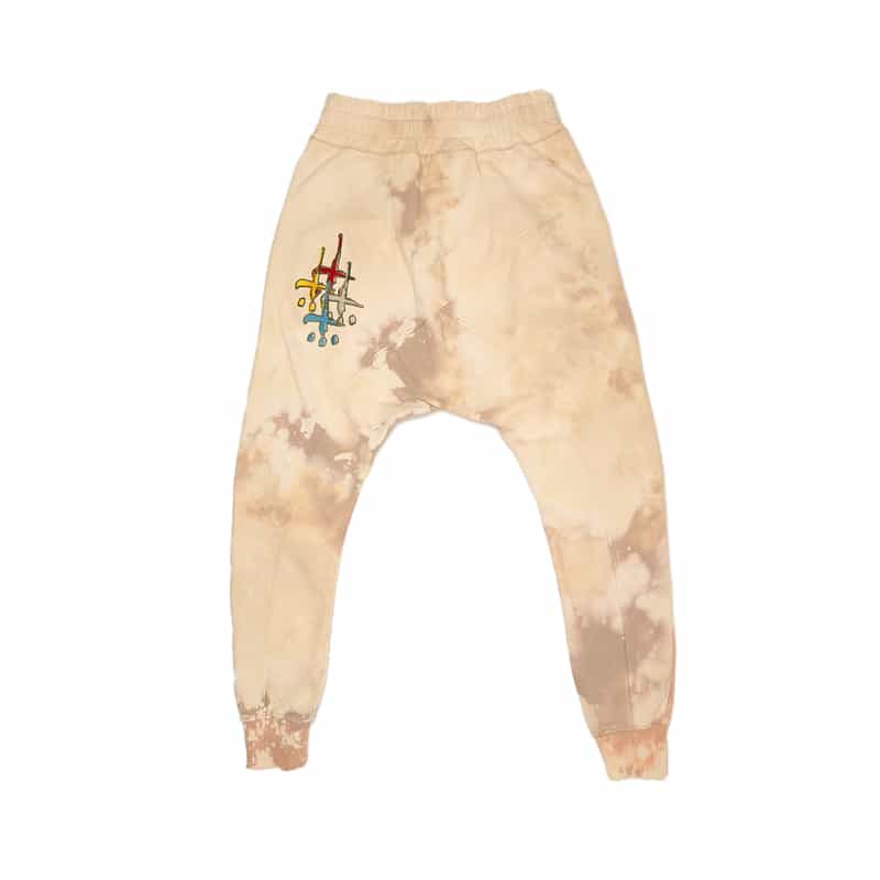 CVTVLIST 限定ブリーチ加工パンツ LT GRAY