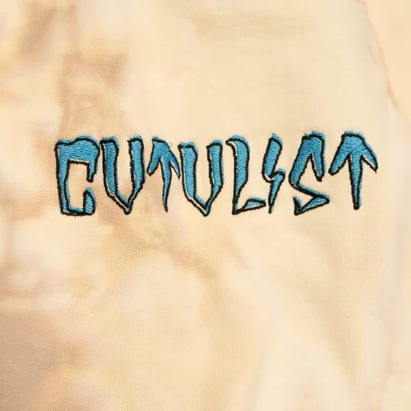 CVTVLIST 限定ブリーチ加工パンツ LT GRAY