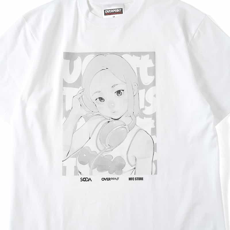 MFC STORE バーニーズ ニューヨーク限定プリントTシャツ WHITE
